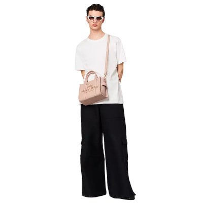 THE LEATHER SMALL TOTE BAG